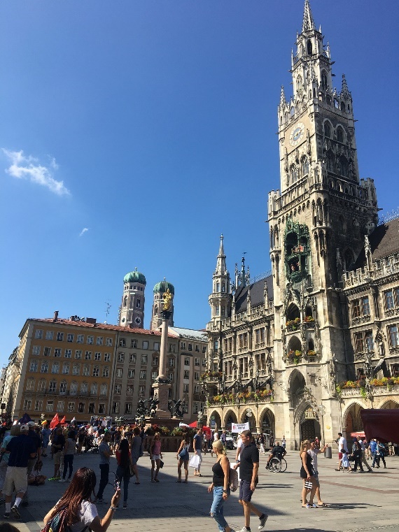 Marienplatz Fußgängerzone