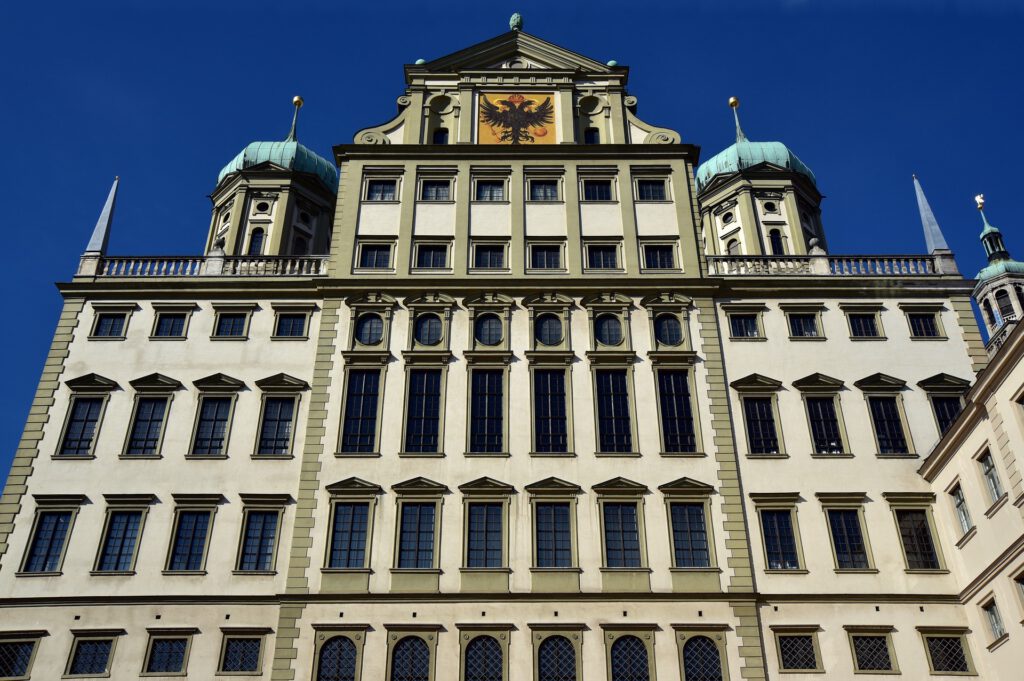 Augsburg city hall in Renaissance style