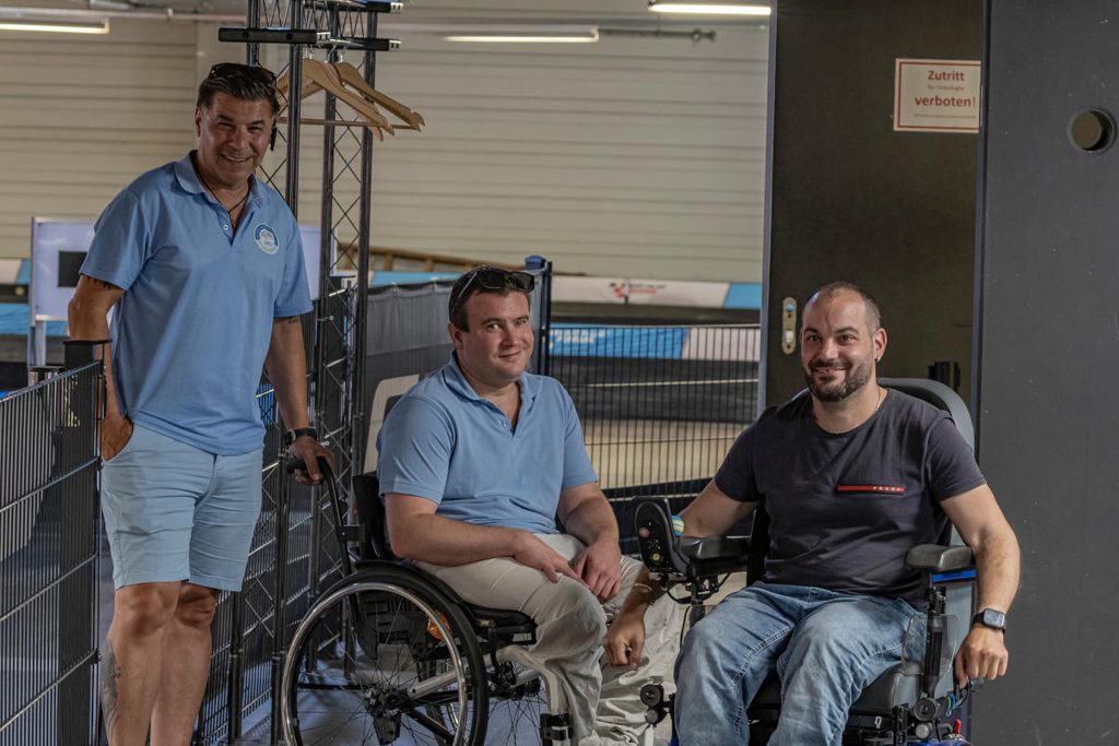 Kartfahren als Rollstuhlfahrer“