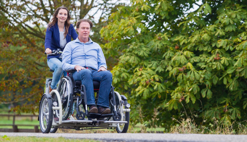 Wheelchair-Rikshaw in Munich