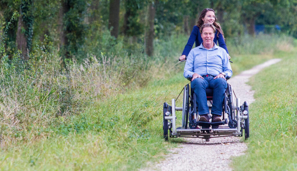 Wheelchair-Rikshaw in Munich